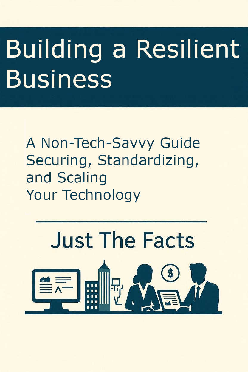Building a Resilient Business A Non-Tech-Savvy Guide to Securing, Standardizing, and Scaling Your Small Office Technology - Just the Facts